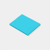 Hawaii Blue effen kleur Post-it® Notes (Schuin)