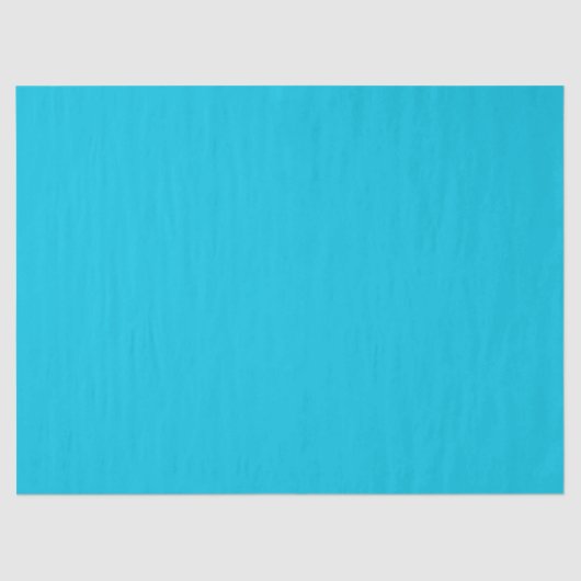 Hawaii Blue effen kleur Tissuepapier (Voorkant)