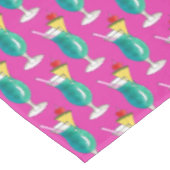 Hawaii Blue Hawaiian Tiki Bar Cocktail Mixed Drink Tafelkleed (Gekanteld)