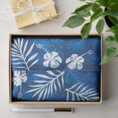 Hawaii Botanische Tropische Blad Hibiscus Tissuepapier (Geschenk)