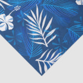 Hawaii Botanische Tropische Blad Hibiscus Tissuepapier (Detail)