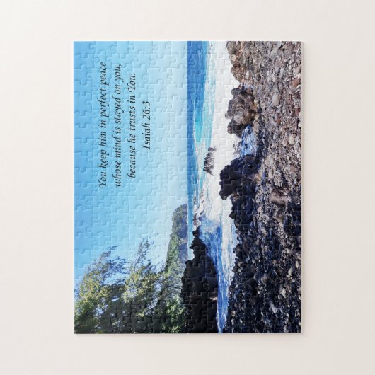 Hawai'i Bovenwindse kant met geschriften Legpuzzel (Verticaal)