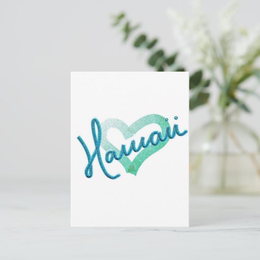 Hawaii Briefkaart (Staand voorkant)