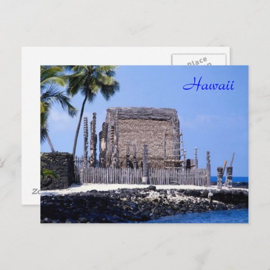 Hawaii Briefkaart (Voorkant / Achterkant)