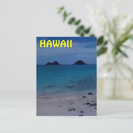 HAWAII BRIEFKAART (Staand voorkant)