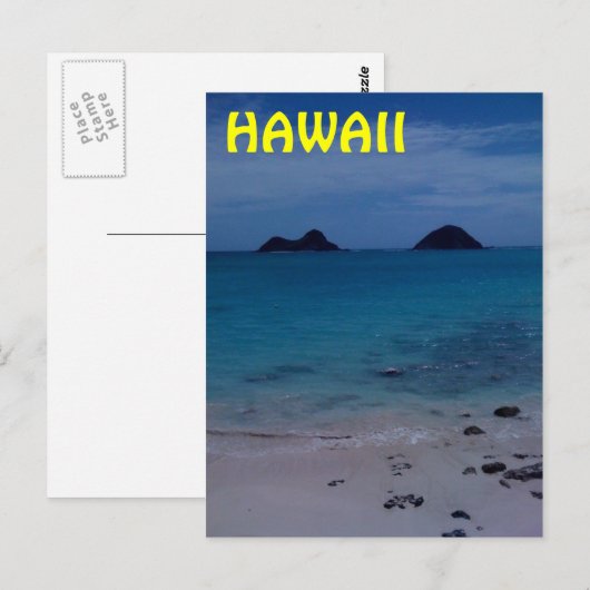 HAWAII BRIEFKAART (Voorkant / Achterkant)