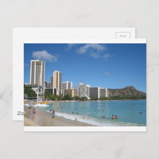 HAWAII BRIEFKAART (Voorkant / Achterkant)