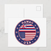 Hawaii Briefkaart (Voorkant / Achterkant)