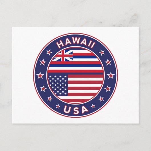 Hawaii Briefkaart (Voorkant)