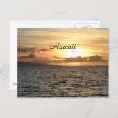 Hawaii Briefkaart (Voorkant / Achterkant)