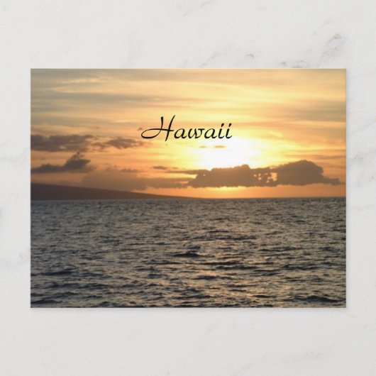 Hawaii Briefkaart (Voorkant)