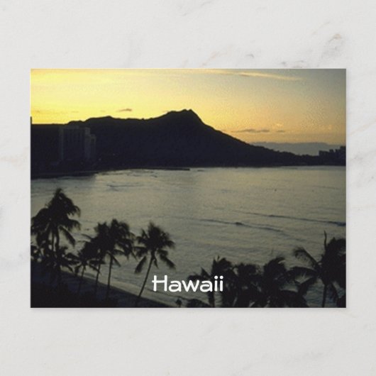 Hawaii Briefkaart (Voorkant)