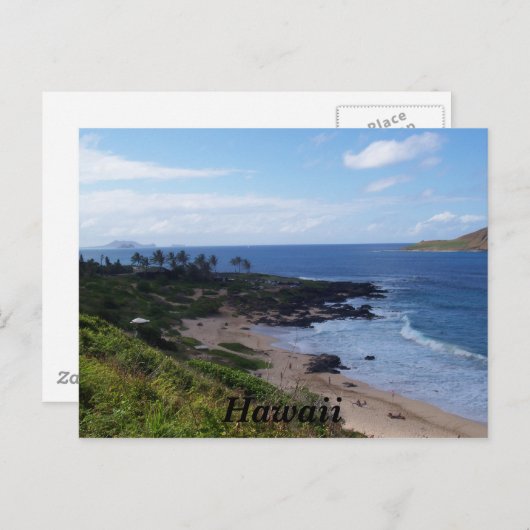 Hawaii Briefkaart (Voorkant / Achterkant)
