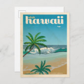 Hawaii Briefkaart (Voorkant / Achterkant)