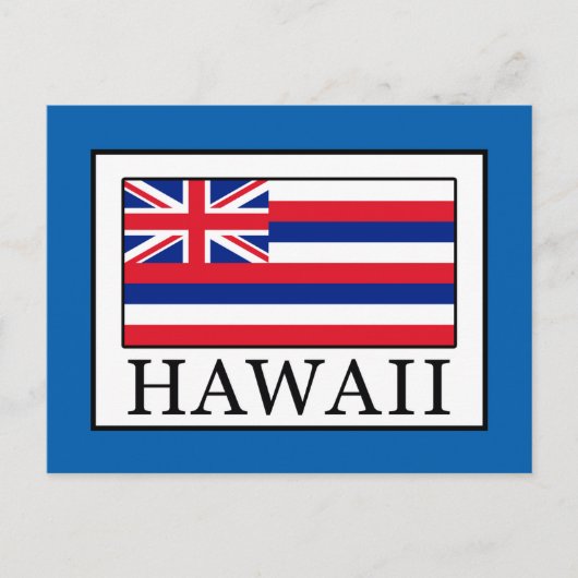 Hawaii Briefkaart (Voorkant)