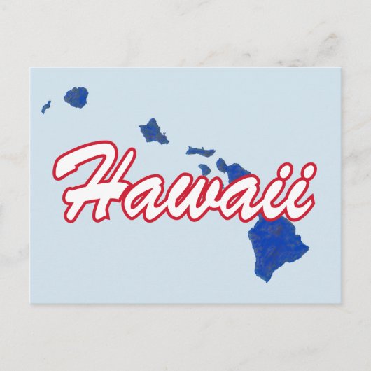 Hawaii Briefkaart (Voorkant)