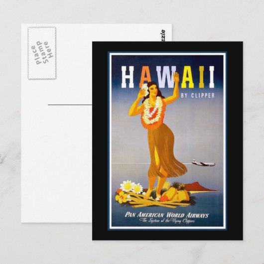 Hawaii Briefkaart (Voorkant / Achterkant)