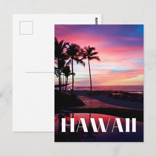 Hawaii Briefkaart (Voorkant / Achterkant)