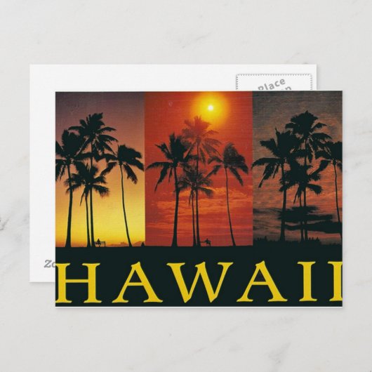 Hawaii  Briefkaart (Voorkant / Achterkant)