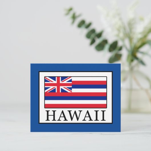 Hawaii Briefkaart (Staand voorkant)