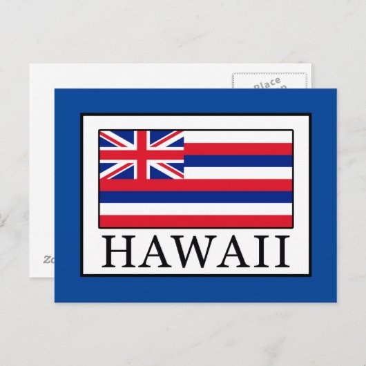 Hawaii Briefkaart (Voorkant / Achterkant)