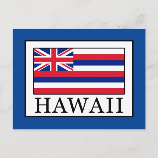 Hawaii Briefkaart (Voorkant)