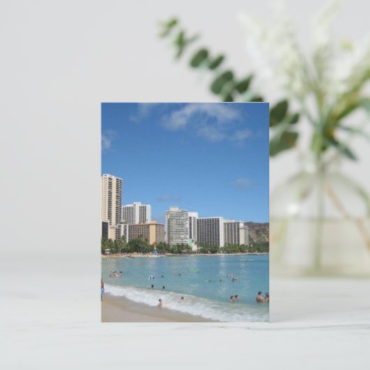 HAWAII BRIEFKAART (Staand voorkant)