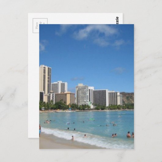 HAWAII BRIEFKAART (Voorkant / Achterkant)