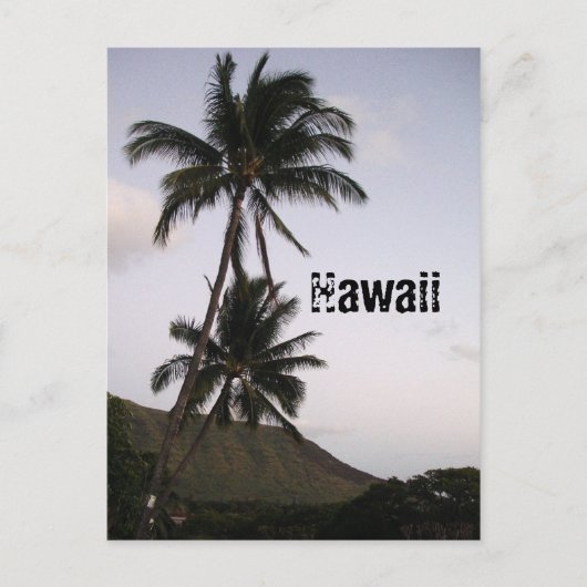 Hawaii Briefkaart (Voorkant)