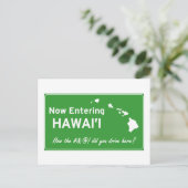 Hawaii Briefkaart (Staand voorkant)