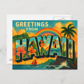 HAWAII-Briefkaart Briefkaart (Voorkant / Achterkant)