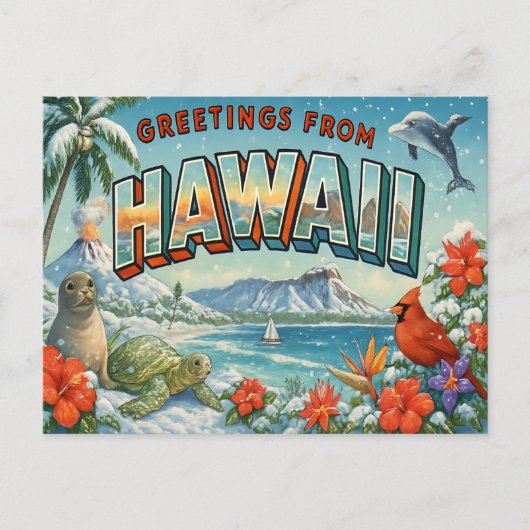 HAWAII-Briefkaart Briefkaart (Voorkant)