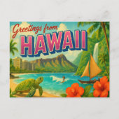 HAWAII-Briefkaart Briefkaart (Voorkant)