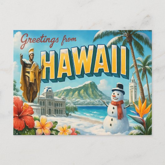 HAWAII-Briefkaart Briefkaart (Voorkant)