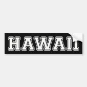 Hawaii Bumpersticker (Voorkant)