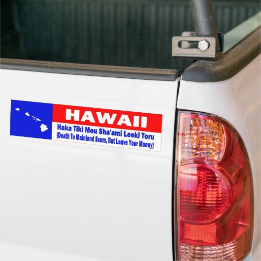 HAWAII BUMPERSTICKER (Op Truck)