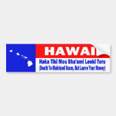 HAWAII BUMPERSTICKER (Voorkant)