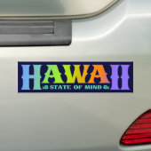 Hawaii Bumpersticker (Op auto)