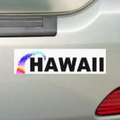 Hawaii Bumpersticker (Op auto)