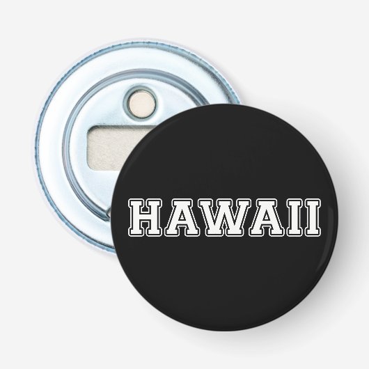 Hawaii Button Flesopener (Voorkant)