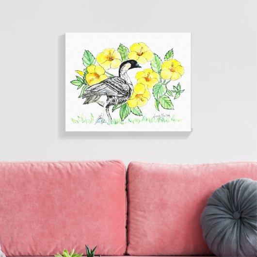 Hawaii Canvas Afdruk (Insitu (Woonkamer))