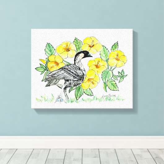 Hawaii Canvas Afdruk (Insitu (Houten vloer))