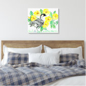 Hawaii Canvas Afdruk (Insitu (Slaapkamer))