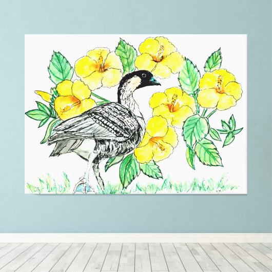 Hawaii Canvas Afdruk (Insitu (Houten vloer))