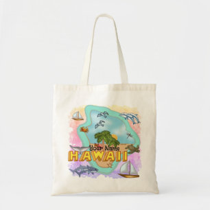 Hawaii canvas tas