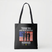 Hawaii Canvas tas Canvas Tas (Voorkant)