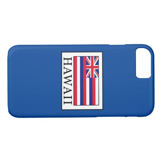 Hawaii Case-Mate iPhone Case (Achterkant (Horizontaal))
