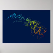 hawaii chill blut poster (Voorkant)