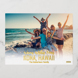 HAWAII CHRISTMAS CARD | BRIEFKAARTEN BEACH FOTO