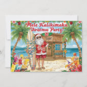 Hawaii christmas  party Hawaii “Mele Kalikimaka!”  Kaart (Voorkant)